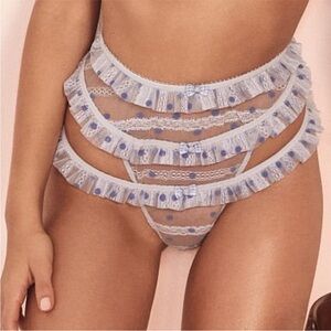 For love and lemons Harper Ruffle Panties NWT!!